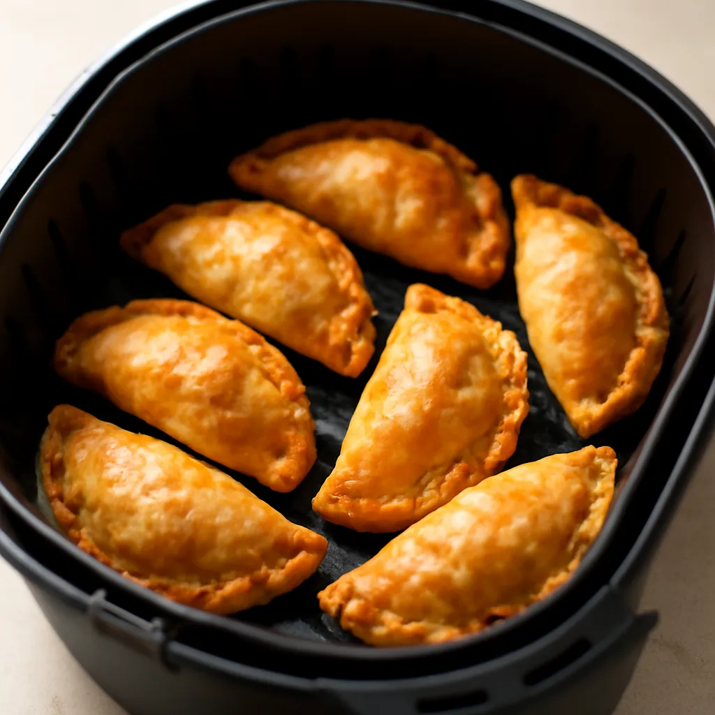 Air Fryer Empanadas served hot