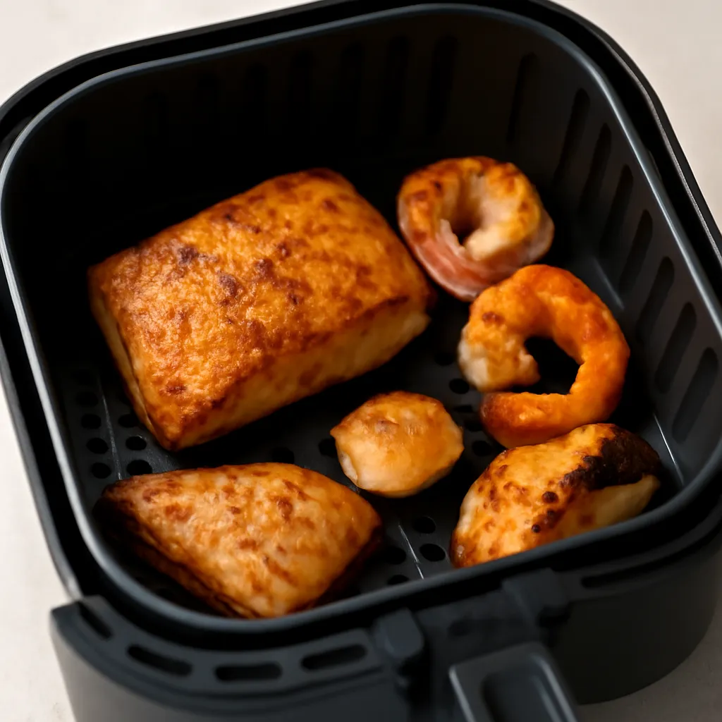 Air Fryer Mahi Mahi served hot