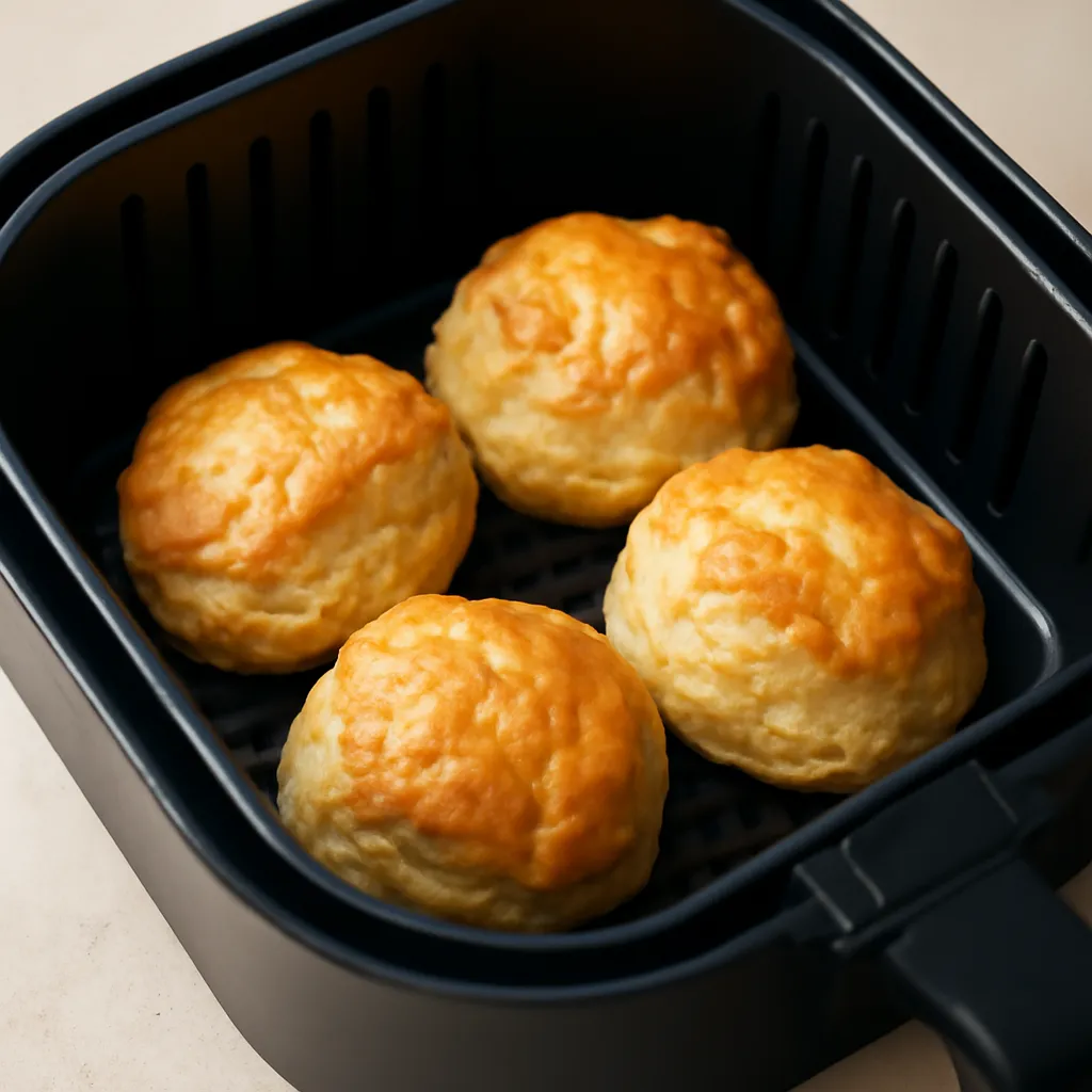 Air Fryer Scones served hot