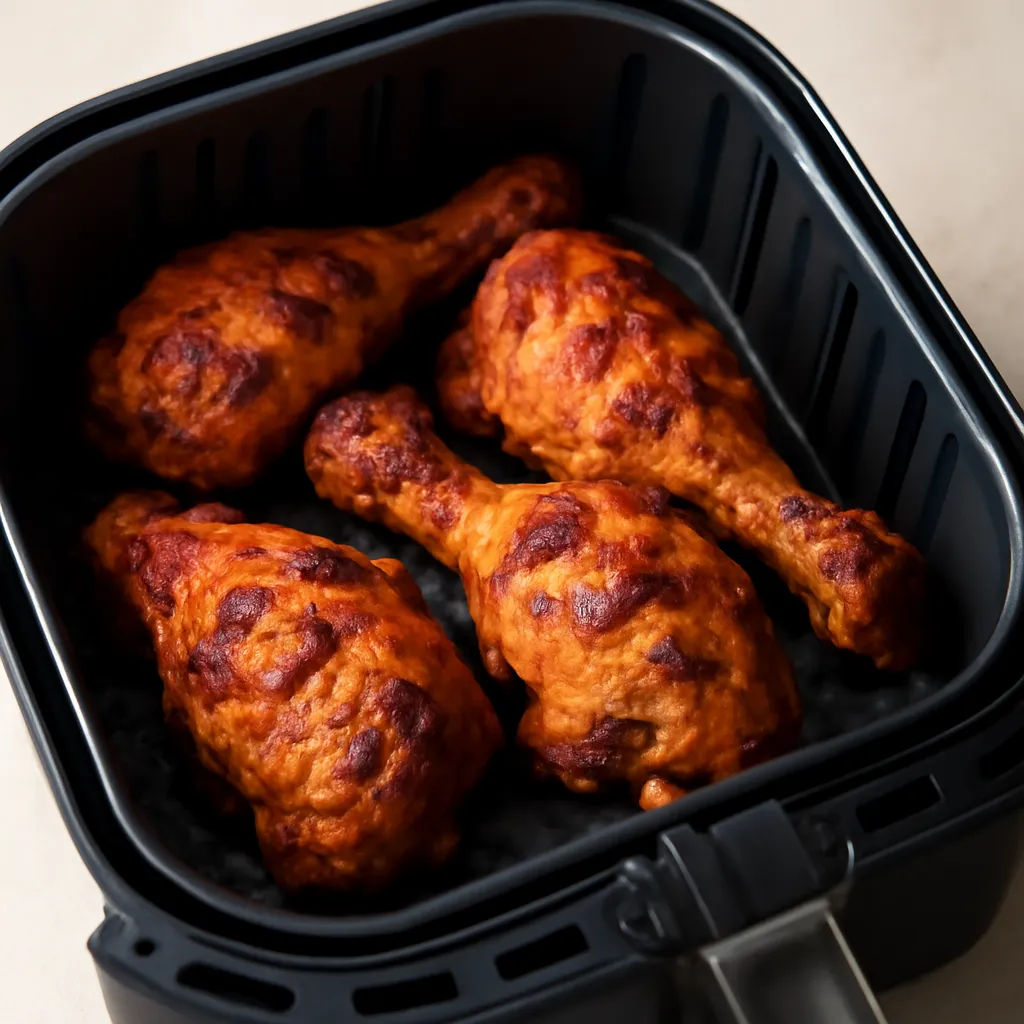Air Fryer Tandoori Chicken served hot