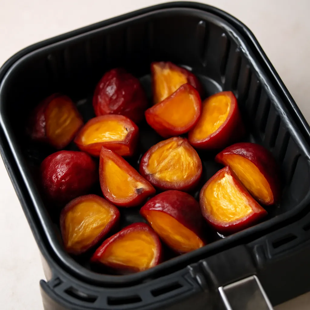 Air Fryer Beets served hot