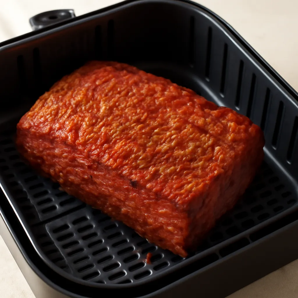 Air Fryer Corned Beef served hot