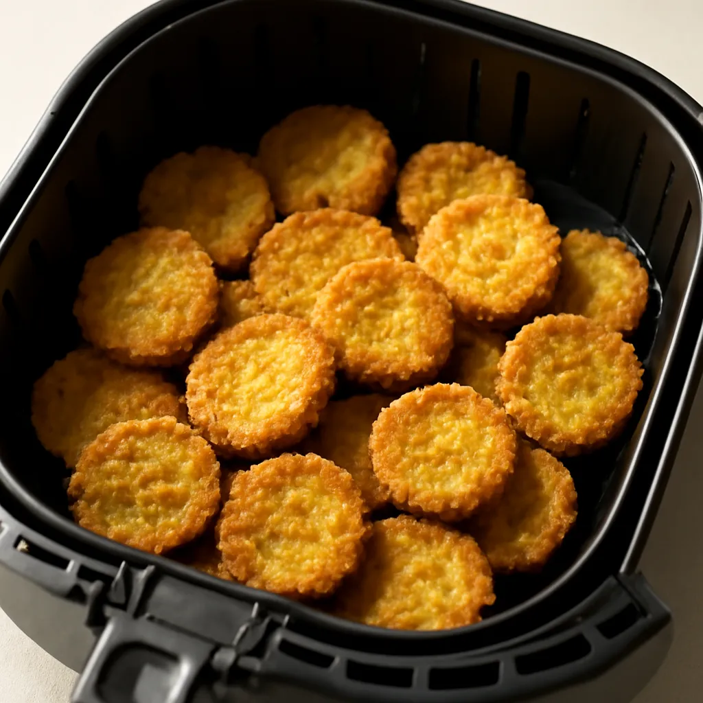 Air Fryer Fried Pickles served hot