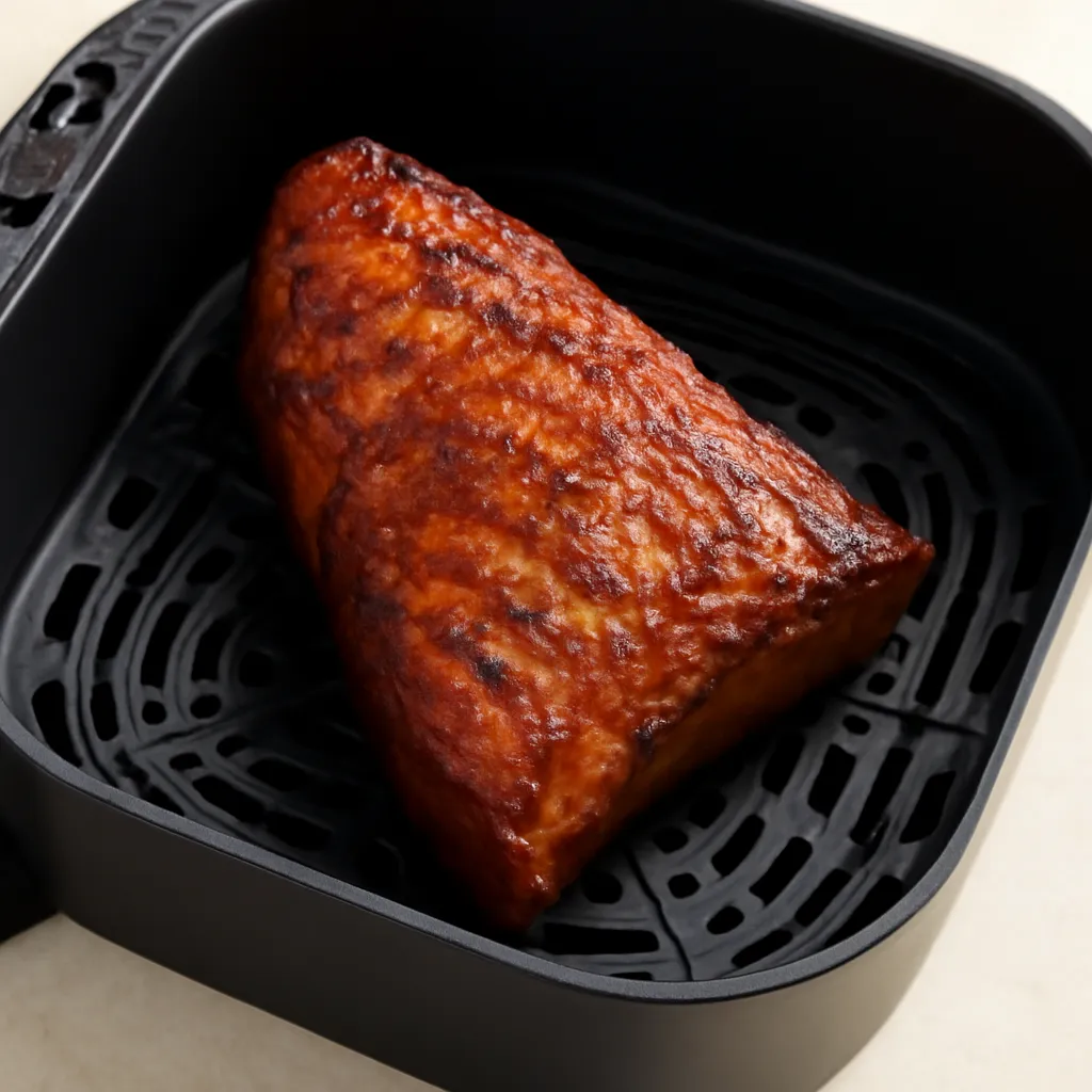 Air Fryer Tri-Tip served hot