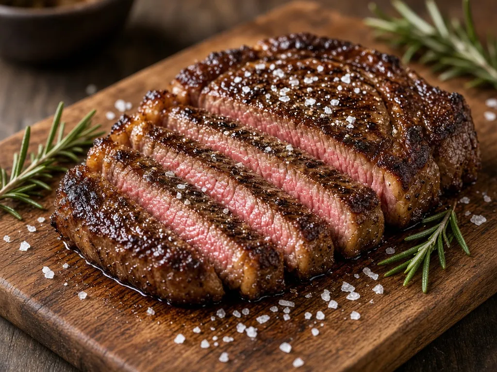 Illustration of Air Fryer Steak (not a photograph of a cooked batch)